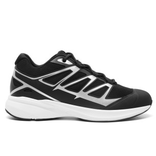Goldmoral Casual High Increase Shoes Men's Black Mesh...