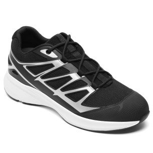 Goldmoral Casual High Increase Shoes Men's Black Mesh... 2