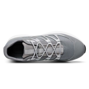 GoldMoral Men’s Grey Mesh Elevator Shoes Invisible Height... 2